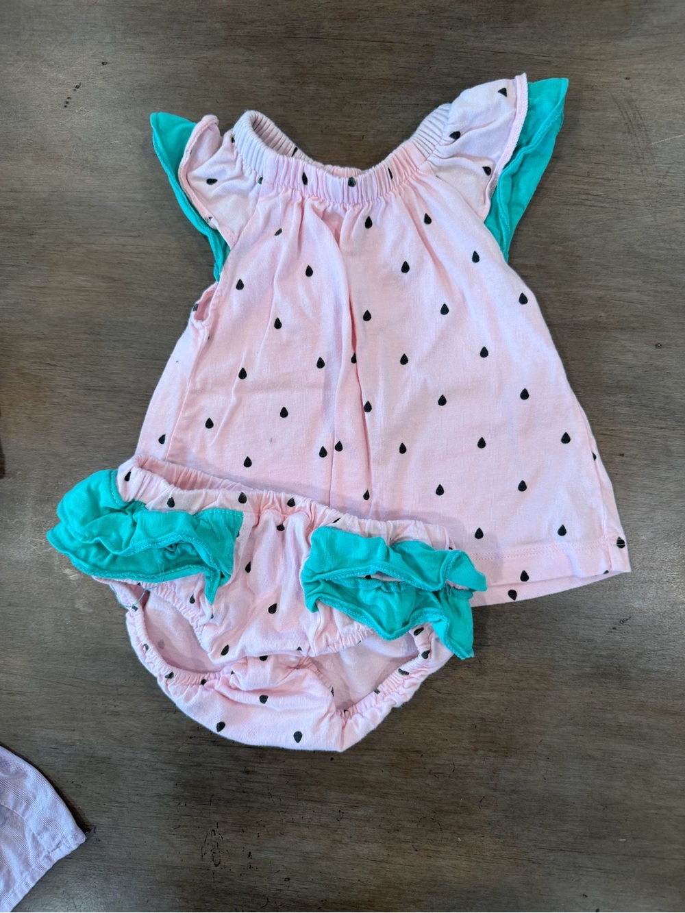 Baby Girls Mixed Summer Tops and Rompers - Multi Color - Picture 8 of 10
